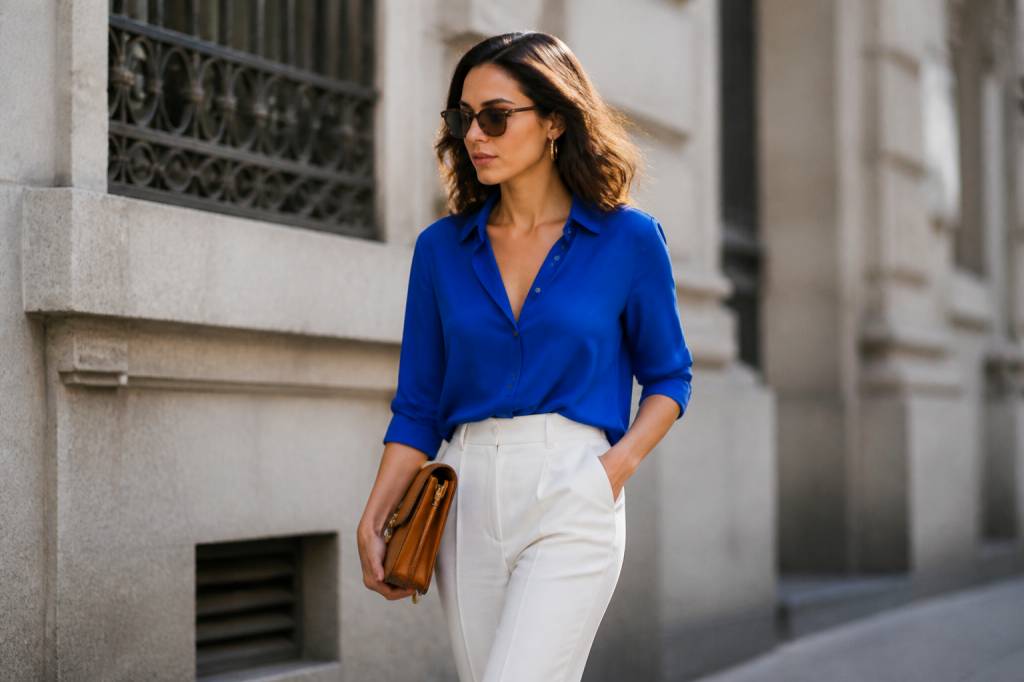 Quelle couleur va avec le bleu roi vêtement : les meilleures associations mode