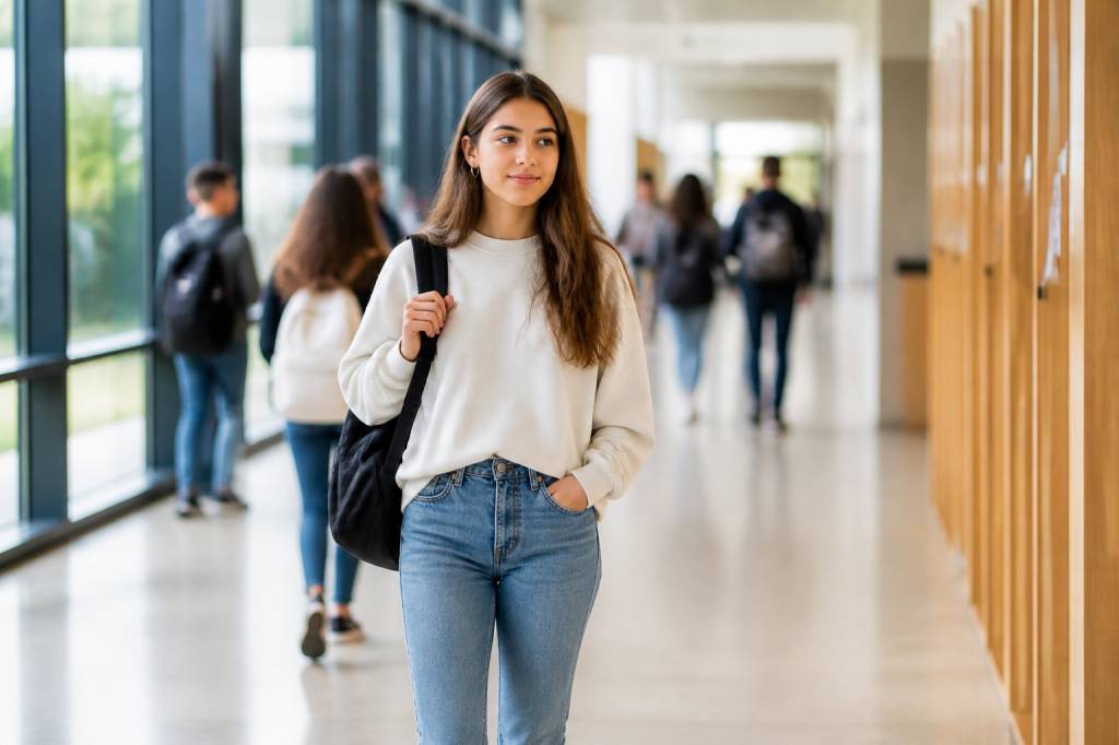 Tenue pour aller au collège : idées stylées et confortables