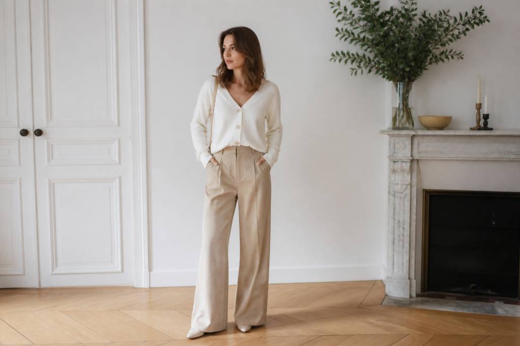 Comment porter le pantalon large quand on est petite