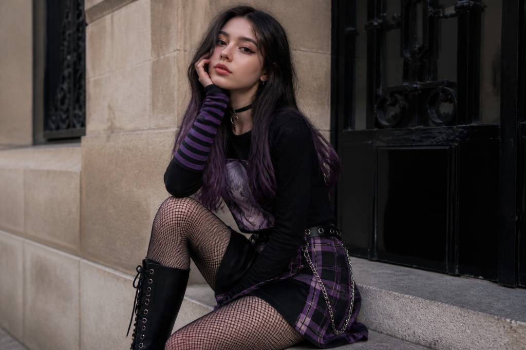 Egirl style : adopter ce look mode entre kawaii et gothique moderne