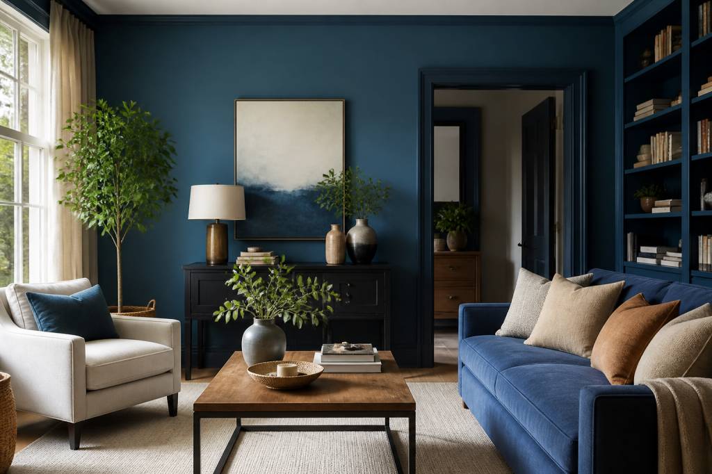 Quelle couleur qui va avec le bleu pour une décoration harmonieuse ?