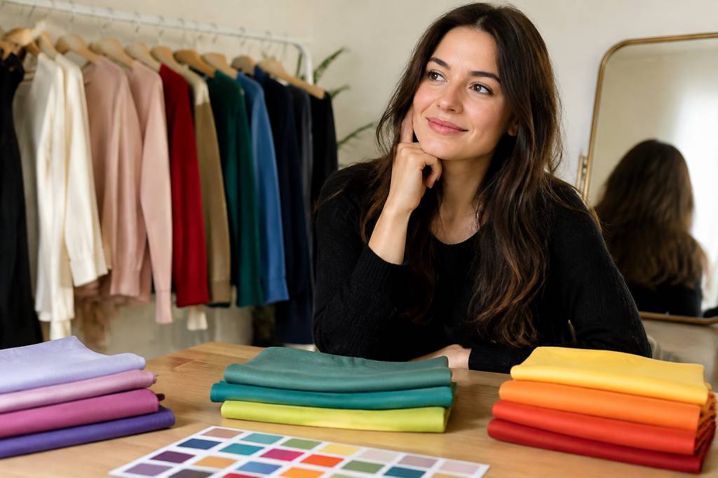 Quelle couleur de vêtement pour une brune à peau claire ?
