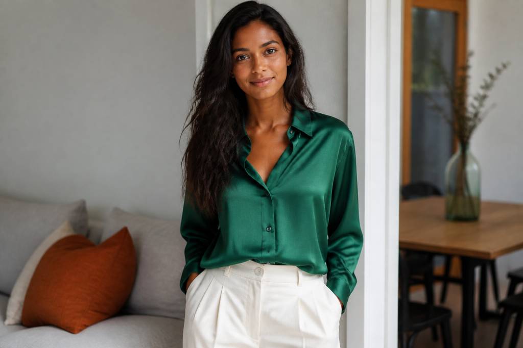 Quelle couleur de vêtement pour une brune à la peau mate ?